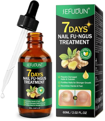 Fungal Nail Treatment 60ml, Nail Fungus Treatment for Toenail and Fingernail, Anti fungus Nail Repair and Strengthen, Fix and Renew Damaged, Broken Nails,Restoring Healthy Nails