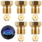 5 Pièces Gicleurs Gaz Butane Universels pour Cuisinière et Plaque de Cuisson, Kit de Conversion Gicleur Gaz Bouteille Butane our Gazinière et Brûleur avec Injecteurs de 0,5mm/0,7mm/0,87mm/1,02mm