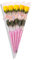 Sevenriver Handgemachte koreanische Seife Rose gelb in Geschenkverpackung mit Schleife, 5 Stück