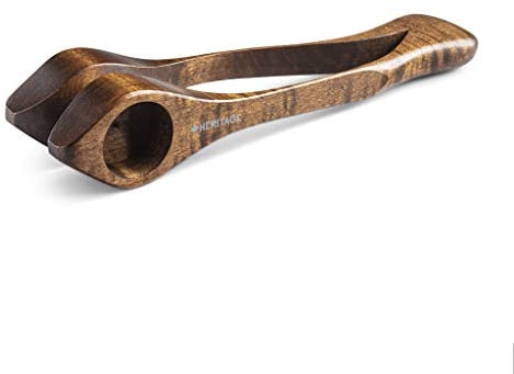 Heritage Musical Spoons Percussion-Instrument, handgefertigtes kanadisches Ahornholz, Naturholz-Volksklang, tolles Geschenk für alle Altersgruppen mit jedem Musikerlebnis, groß, altmodisch