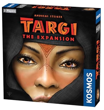 Thames & Kosmos, 692643, Targi: The Expansion, Two Nomadic Tribes Compete for Trade Routes, Expansion Game, Competitive Strategy Game, 2 Players, Ages 12+