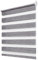 Deswell Doppelrollo Klemmfix ohne Bohren Marmor-Grau B80 x H120 cm (Stoffbreite 76cm) Rollos für Fenster ohne Bohren für Fenster mit Lichtdurchlässig & Verdunkelnd/Höhe Stufenlos Verstellbar