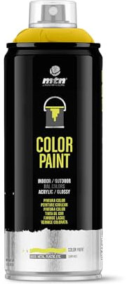 MONTANA Colors MTN PRO RAL-1023 Amarillo Tráfico - Spray 400ml