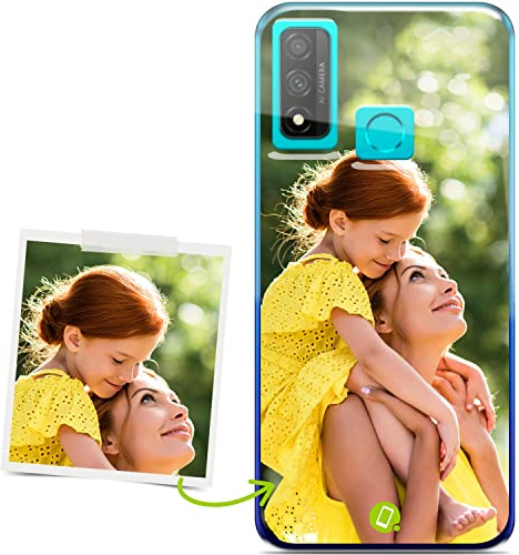 Coverpersonalizzate.it - Cover personalizzata compatibile per Huawei P Smart 2020 con la tua foto o la tua frase - Custodia personalizzata in tpu trasparente