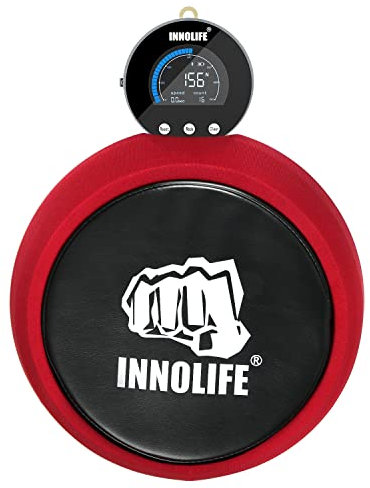 INNOLIFE Boxkraftmessgerät, professionelles Boxdynamometer mit Schlagpolster für Boxbegeisterte, hält 1543 kg stand
