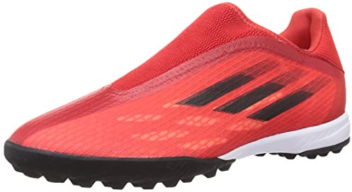 adidas Unisex X Speedflow.3 Ll Tf Leichtathletik-Schuh, Rot (Negbás Rojsol), 42 2/3 EU
