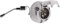 HELLA 6BA 001 539-001 Lenkstockschalter - mit Blinker-Funktion/mit Hupe/mit Lichthupe - Länge: 108mm - Kabel: 60mm - gebogen & Steckdose - 12V - 7-polig - Zinnbronze - Metallgehäuse - DIN/ISO: 1724