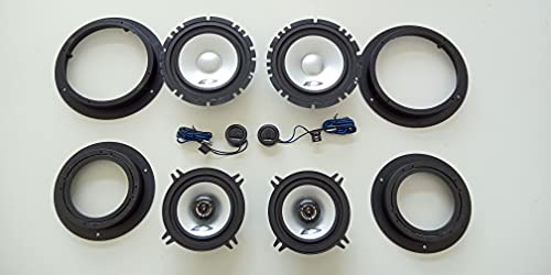 Kit altoparlanti Alpine per Mercedes Classe A W169 Anteriori e Posteriori 2004-2012