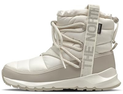 THE NORTH FACE Thermoball Schnürstiefel für Damen, Gardenia Weiß/Silbergrau, 41 EU