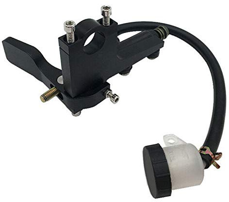 EBTOOLS Freno a Pollice Moto, Freno a Pollice Moto 7/8in Moto Frizione Leva del Freno a Pollice Posteriore per Pompa Master Kit Maniglia Cilindro in Lega di Alluminio