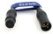 Eonvic 4-polige XLR-Buchse auf 3-poligen XLR-Stecker, 24 V Gleichstrom, Stromkabel für Kameras (4-polige XLR-Buchse auf 3-poligen XLR-Stecker, 20 cm)