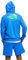 THE NORTH FACE Herren Printed Box NSE Hoodie, Optic Blue/Chlorophyll Green, X-Large