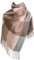EONPOW Sciarpe da donna Sciarpe invernali Tartan Wraps Scialle lungo Tassel Stole Ladies Warm Scarf