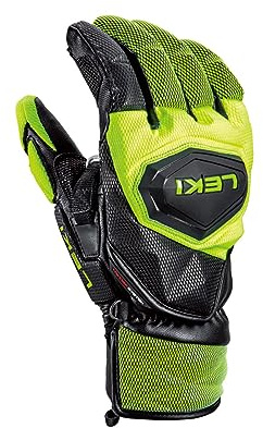 LEKI R ?KAWICE WCR Venom SL 3D Black/Yellow 7.5
