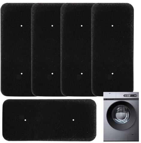 GNALIA 5 Pezzi Filtri per Asciugatrice.Filtro Adatto per Asciugatrice .Filtro per Scambiatore 275 x 125 x 10 mm.Filtro in Spugna per Asciugatrice a Condensazione e a Pompa di Calore