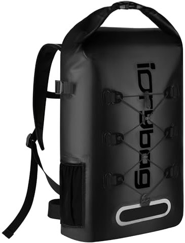 IDRYBAG Wasserdichter Rucksack für Damen und Herren, wasserdichte für Kajakfahren, wasserdichte Taschen, Rucksack, wasserdichte Taschen für Bootfahren