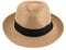 Carnavalife Panama-Hut, Unisex, Sommerhut, Strandhut für Männer und Frauen, Strohhut, Panama-Hut, aufrollbar, braun, 59 cm