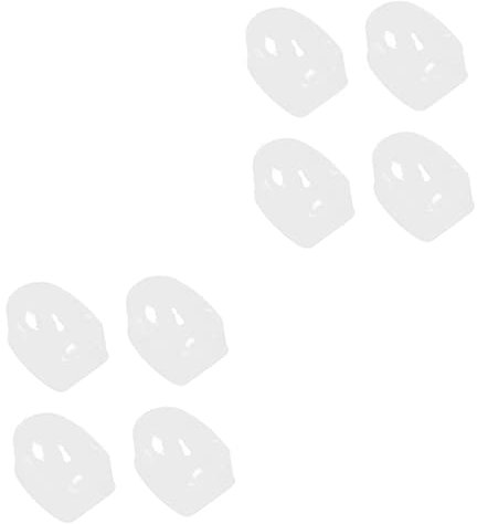 WOONEKY 8pcs Nail Dip Powder Kit Dipping Powder Nail Tips Mold Guides Manicure Jar