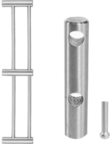 Barre de rangement d'angle de douche pour camping-car, accessoires de garde-corps pour camping-car | Tige en acier inoxydable pour étagères d'angle, colonne d'angle biseautée pour camping-car