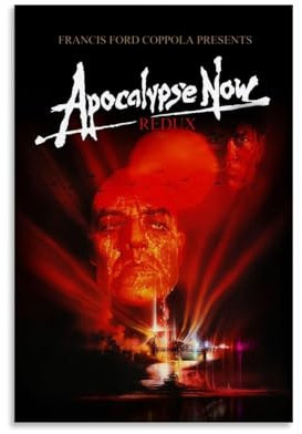 LOKJKOEQ Classic Film Apocalypse Now Characters Poster Dekorative Malerei Leinwand Wandkunst Wohnzimmer Poster Schlafzimmer Malerei 08x12inch(20x30cm)