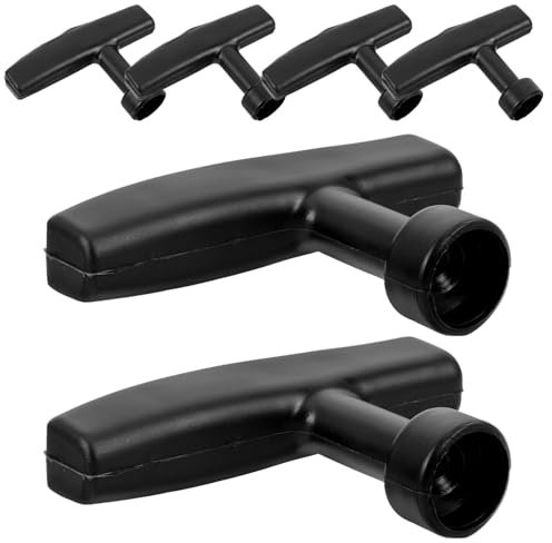 BESPORTBLE 6stücke Kettensägen-seilgriff Starterzuggriff Für Benzinsägemaschinen Startseilgriff Griffteile Befestigung Kettensägenzubehör Kettenhandstartergriff Kettensägen-starterseilgriff k