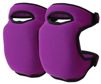 JBJYGSG Knieschützer Für Volleyball 1Pair Knee Pads Sports Garden Protectors Kneepad Kneeling Cushions for Gardener Soft Foam Pads Anti Slip Protective Cap Für Yoga(Purple)