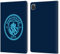 Head Case Designs Licenza Ufficiale Manchester City Man City FC Blu Elettrico Stemma Custodia Portafoglio in Pelle Compatibile con Apple iPad PRO 11 2020/2021 / 2022