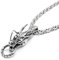Edelstahl Herren Männer Anhänger Drache groß silber massiv Geschenk + 60cm Königskette Bikerschmuck