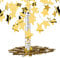 Relaxdays 10021763 Party-Popper 40 cm, 6-8m Effekthöhe, Konfetti-Shooter, Konfetti-Kanone, Sterne/Gold