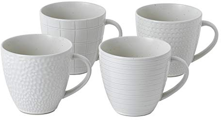 Royal Doulton Gordon Ramsay Maze Grill 40034482 Mug 375ml Set of 4 White, Stoneware
