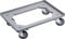 Werkzeyt Transportroller 615 x 415 mm - Für Euro-Stapelbehälter 600 x 400 mm - 250 kg Tragkraft - ABS-Gestell - TPE-Räder/Euroroller/Transporthilfe für Stapelboxen/Kistenroller / 821500