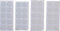 BGS Diy 80555 | Puntos de cinta adhesiva | autoadhesivos | blancos | 40 piezas