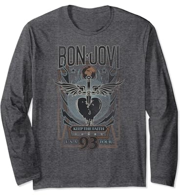 Bon Jovi Keep the Faith Long Sleeve T-Shirt