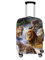 Elastisch Kofferhülle, DOTBUY 3D Reise Kofferschutzhülle Gepäck Cover Reisekoffer Hülle Schutz Bezug Schutzhülle Waschbare Reisetasche Kofferbezug (Tier,S (18-20 Zoll))