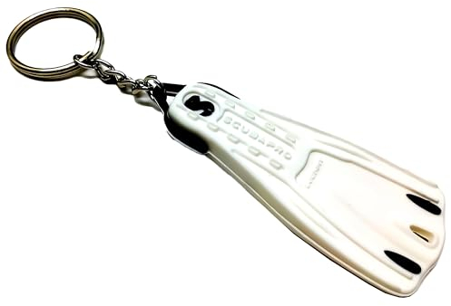 Scubapro Go Sport Schlüsselanhänger Tauchflosse (weiß)