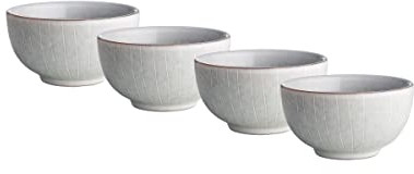 BUTLERS Schalen 200ml 4er Set Suppenteller HENLEY Steinzeug Geschirr Suppenschüssel | Müslischale | Landhausstill reaktive Glasur | Mikrowellen- & spülmaschinenfest