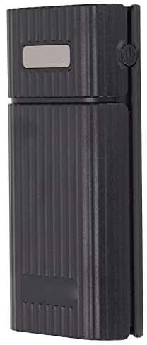 WinmetEuro 21700 Power Bank DIY tú mismo, fiable Type‑C Cómoda funda protectora para batería de carga rápida para MP4 (negro)