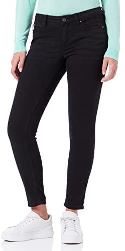 Tom Tailor Denim Damen Jona Extra Skinny Jeans, 10244 - Clean Dark Stone Black Denim, 30/34