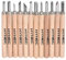 Hynec Tech Holzschnitzmesser-Set mit 12 Stück - Präzises Schnitzen leicht gemacht - aus robustem Material - ideal für Anfänger und Profis - transparente Schutzhüllen inklusive