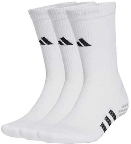 adidas Unisex Performance Cushioned Crew Socks 3 Pairs Socks