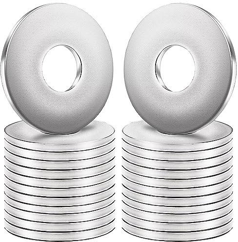 Drenky Unterlegscheiben M4,25 Stück Beilagscheiben Edelstahl A2 V2A Karosseriescheiben Flache Rostfreier Flat Washer für Schrauben und Bolzen