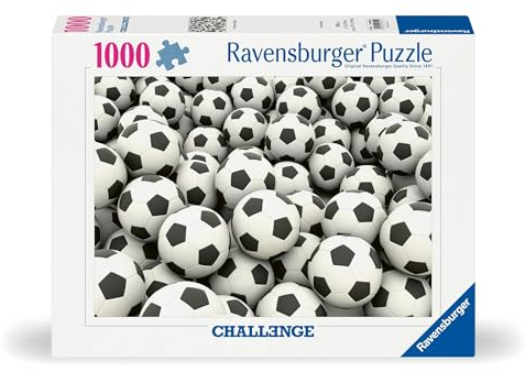 Ravensburger Puzzle 12000615 - Fußball Challenge - 1000 Teile Puzzle für Erwachsene und Kinder ab 14 Jahren