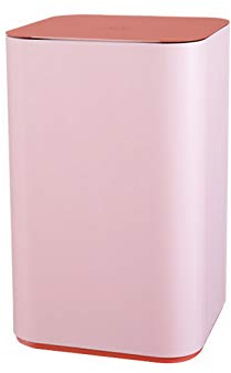 Corbeille à papier Grande poubelle automatique blanche à Induction intelligente avec couvercle poubelle de salon de cuisine de chambre à coucher de ménage Simple et créative Bacs à ordures de cuisine