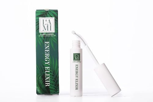 Wimpernserum - Lami Energy Elixir - die ultimative Pflege für Wimpern und Brauen: Spendet Feuchtigkeit, stärkt, verbessert die Flexibilität und fördert das Wachstum