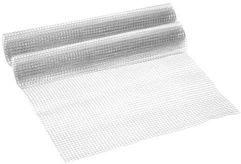 PATIKIL Malla de Alambre de 100cm x 40cm, 2 Rollo 20 Calibre 6mm Malla Metálica Soldada de Acero Inoxidable 304, Ideal para Cercas de Jardín, Animales, Gallinas y Conejos.