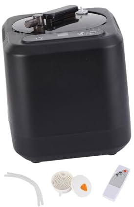 Fenteer Máquina de para sauna con mando a distancia, generador de resistente de gran capacidad de 1000W