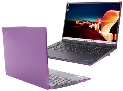 mCover case ONLY Compatible for 2024-2025 16 Lenovo ThinkPad E16 Gen 1 / Gen 2 Windows Notebook Computers (NOT Fitting Any Other Models)- Purple