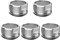 5 Pcs Tap Aerator,Tap Filter,Tap Faucet Replacement Part,24MM Brass Male Spout Threaded Aerator with Gasket