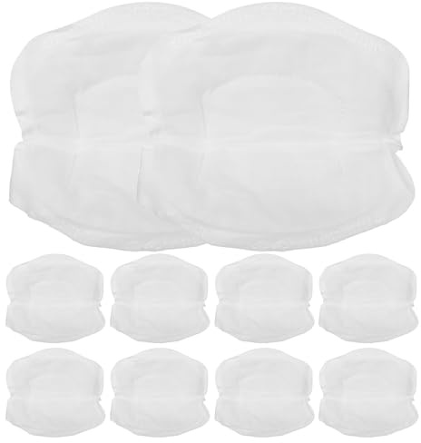 Dischetti Assorbilatte 48 Pezzi, Bianco, Traspiranti | Tessuto Non Tessuto e Polpa di Legno, Film Traspirante, Aderenza alla Curva del Petto, per Donne