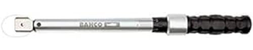 Bahco 7435-60 Clé dynamométrique mécanique, Argent/Noir, 9 x 12 mm/60 Nm